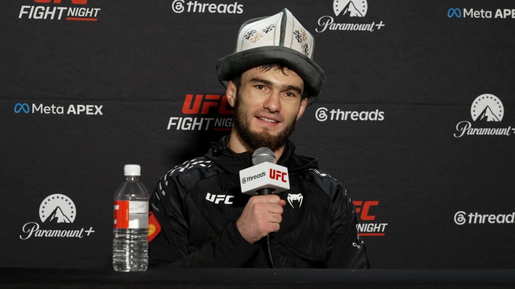 Murtazali Magomedov breaks down rare twister at UFC Fight Night 279