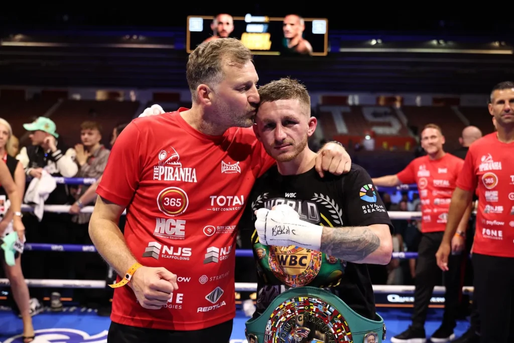 Team Ryan Garner thank dream maker Frank Warren for keeping his nine-year promise